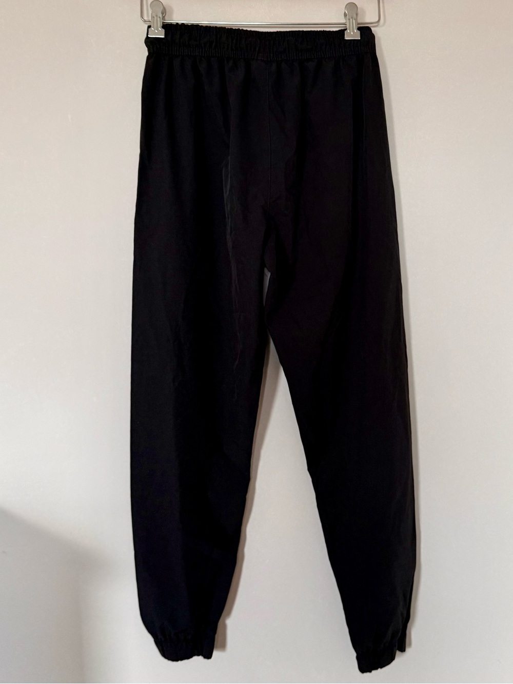 Lightweight Black Elastic Waist Jogger Pants Women size S